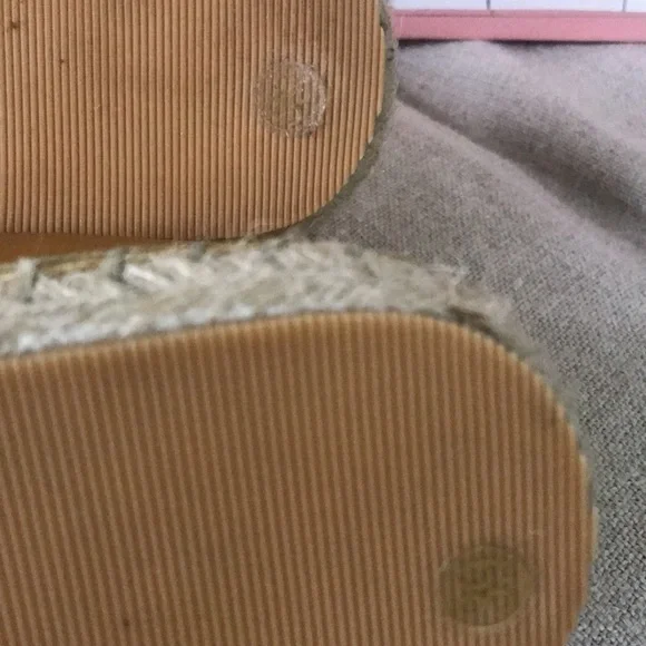 Vivo Rosa leather espadrilles NWOT Made in Italy US7.5 - Picture 6 of 12